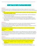 AHIP Test 2-100&percnt; Verified-2023-2024