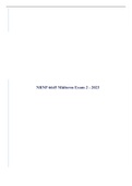 NRNP 6645 Midterm Exam 2 - 2023