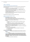 summary notes of unit 9 ,10 , 12 and 13 of the eco core textbook with exam style q and a