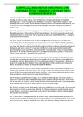 AHIP Testing 2022&sol;2023 685 QUESTIONS AND ANSWERS&period; WITH VERIFIED ANSWERS 100&percnt; CORRECT RATED A&plus;