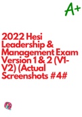 2022/2023  NEW HESI RN EXAMS BUNDLES Brand New Q&As 