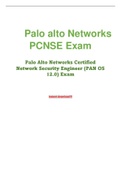 Palo alto Networks PCNSE Exam 2023