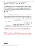  Math Unit 6 portfolio-Answers in red&sol; all 100&percnt; correct