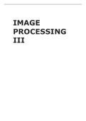 Image Processing III SV-theorie+slides 