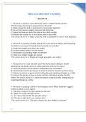 MDA 224  HESI EXIT V4 QUESTIONS WITH ANSWERS&lpar;NEW&rpar; GRADED A&plus;
