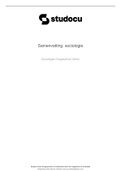 Samenvatting Sociologische verbeelding als kracht 2016, ISBN: 9789038225746  sociologie 