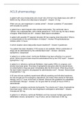 ACLS pharmacology Questions And Answers Latest updated