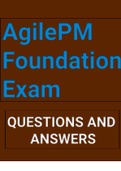 Project management exam AgilePM Foundation Exam Latest practice questions and answers.
