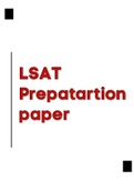 LSAT PREPARATION LINEAR EQUATIONS EXAMPLE.
