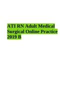 ATI RN Adult Medical Surgical Online Practice 2019 B