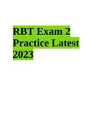 RBT Practice Exam 2 Latest 2023