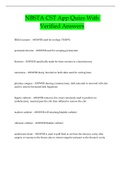 NBSTA CST App Quizs With Verified Answers