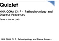 NHA CCMA Ch 7 - Pathophysiology and Disease Processes Terms in this set &lpar;100&rpar;