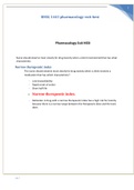 RNSG 1443 pharmacology-exit-hesi latest
