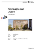Online merken bouwen - campagneplan Action - Cijfer: 7.8
