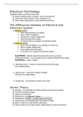 Technology Grade 9 IEB Electrical Technology Notes