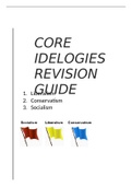 Paper 1 core ideologies revision guide (CAN USE FOR ANY EXAM BOARD)