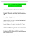LETRS Early Childhood Exams Package Deal With Solution 