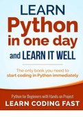 python programming book.