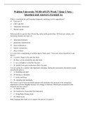 NURS 6512N Week 7 Quiz 2 Sets – Question and Answers (Graded A).