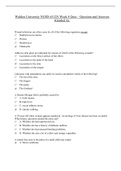 NURS 6512N Week 4 Quiz – Question and Answers (Graded A).