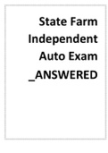 State Farm Independent Auto Exam