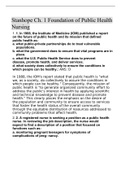 Stanhope Ch&period; 1 Foundation of Public Health Nursing