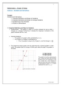 Gradients and Derivatives (Calculus) - Detailed Notes - Grade 12 Mathematics