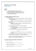Limits (Calculus) - Detailed Notes - Grade 12 Mathematics