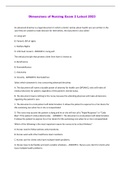 Dimensions of Nursing Exam 2 Latest 2023