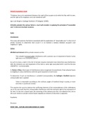 MA Law Conversion - Tort Private Nuisance - Exam Essay Template - ULaw 