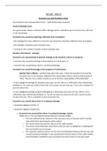 MA Law Conversion - Tort - loss and harm Exam Essay/Notes Template 