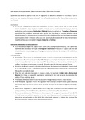 MA Law Conversion - Tort - Exam essay templates - ULaw - Distinction