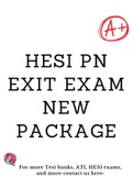 HESI PN EXIT EXAM-REAL QUESTIONS & ANSWERS