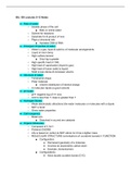 BIL150 Lecture Notes for Tests 2-4 and Final Exam