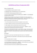 AZ-900 Microsoft Azure Fundamentals 2023