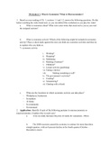 Microeconomics worksheets 1-5 answer key