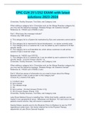 EPIC CLN 251&sol;252 EXAM-with latest solutions-2023-2024