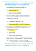 NUR MISC ATI Nutrition test review Questions and Answers Best Rated A&plus; Latest Update 2023