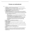 Samenvatting Principes van marktonderzoek Hoofdstuk 1, 2 & 4