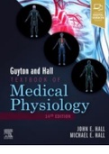 Summary Guyton and Hall Textbook of Medical Physiology, ISBN: 9781455770052  physiology 