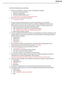 MSN 571 PHARMACOLOGY MIDTERM EXAM QUESTIONS AND ANSWERS 2022&period;VERIFIED