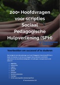 200+ Hoofdvragen voor hbo-scriptie Sociaal Pedagogische Hulpverlening (SPH) | Onderzoeksvraag
