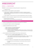 Samenvatting Arbeidsrecht 16&sol;20