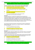 OB 204 EXAM 1 QUESTIONS WITH A COMPLETE SOLUTION PACK AND RATIONALE LATEST UPDATE 2022 GRADED A+