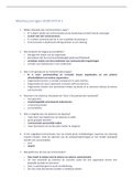 Meerkeuzevragen Examen Organisaties & Communicatie (A4OC)