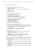Meerkeuzevragen Hoofdstuk 10 Organisaties & Communicatie