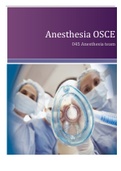 Exam &lpar;elaborations&rpar; Anaesthesia 