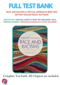 Race and Racisms A Critical Approach Brief 2nd Edition Golash-Boza Test Bank