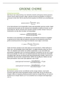 Samenvatting Chemie Overal 6 vwo  Groene Chemie &plus; Accu's en Brandstofcellen&period; 